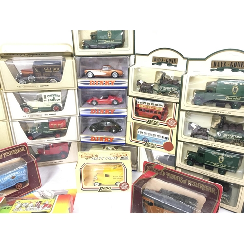 445 - A Collection of Models of Yesteryear. Days Gone. Dinky Die-Cast all boxed.