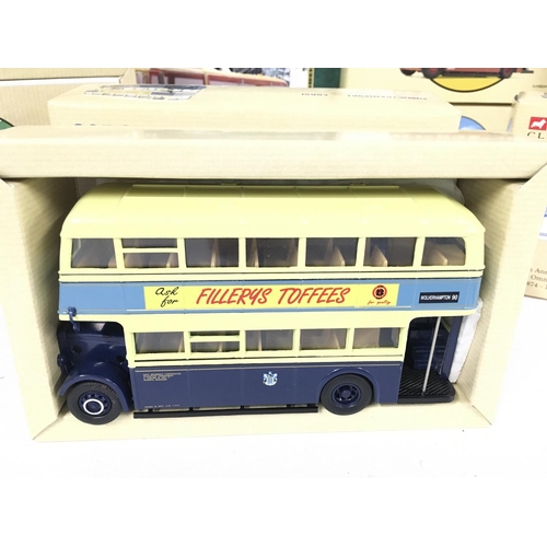 450 - A Collection of Corgi Classic Buses all Boxed.