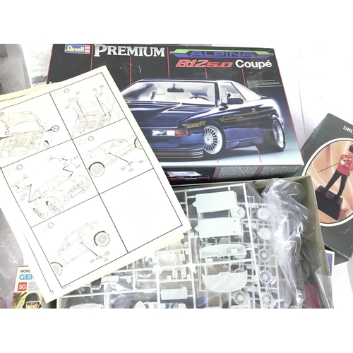 458 - A Collection of Model Kits Including Matchbox. Airfix. Revell Etc.