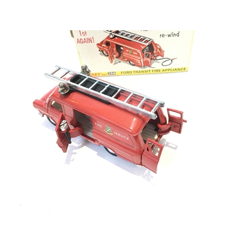 46 - A Boxed Dinky Ford Transit Fire Appliance #286.