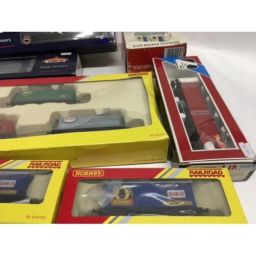 479 - A Collection of boxed model railway wagons mainly Hornby 00 gauge