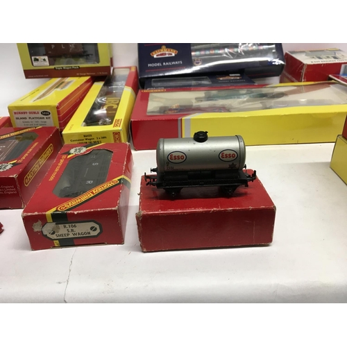 479 - A Collection of boxed model railway wagons mainly Hornby 00 gauge