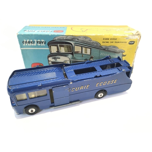 5 - A Boxed Corgi Ecurie Ecosse Racing Car Transporter.#1126.