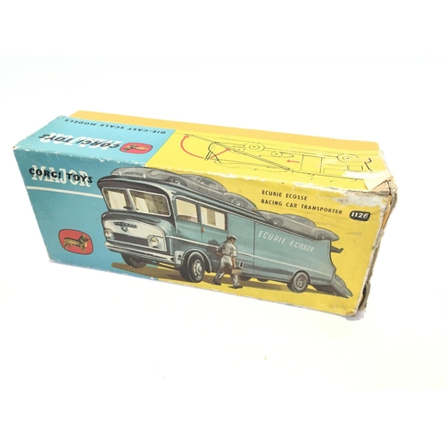 5 - A Boxed Corgi Ecurie Ecosse Racing Car Transporter.#1126.