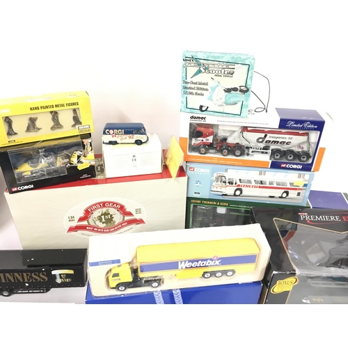 68 - A Collection of Various Die-Cast Mostly Boxed. Including Corgi. Maisto. Etc.