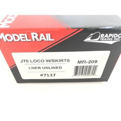 685 - A Boxed Rapido 00 Gauge LNER J20 0-6-0T. #MR-209.