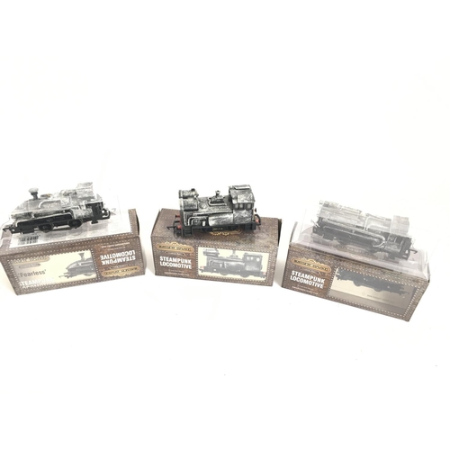 698 - 3 X Bassett-Lowke 00 Gauge Locomotives. Boxed.