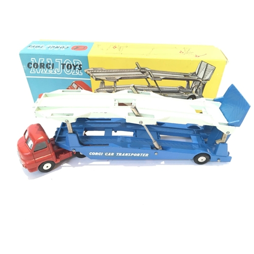 8 - A Boxed Corgi Major Carrimore Car Transporter #1101.