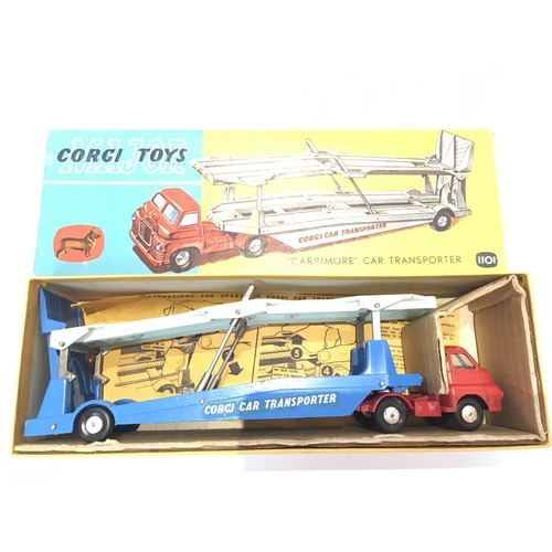 8 - A Boxed Corgi Major Carrimore Car Transporter #1101.