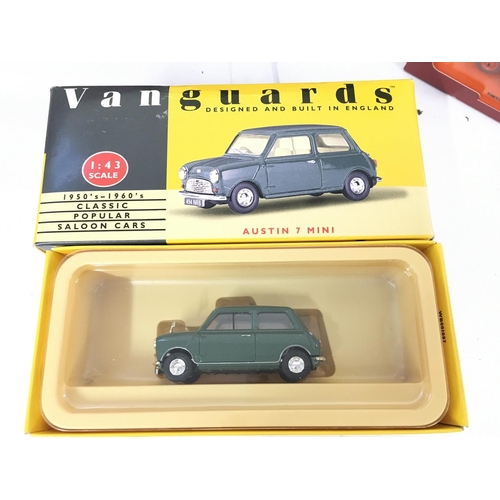 97 - A Box Containing A Collection Of Various Boxed Die-Cast including Sun Star. Vanguards. Corgi and Mat... 