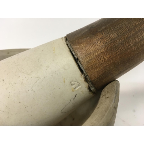 1004 - Large mortar and pestle, made in England