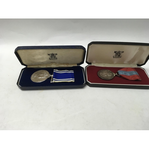 1810 - Imperial service medal & police long service and good conduct medal