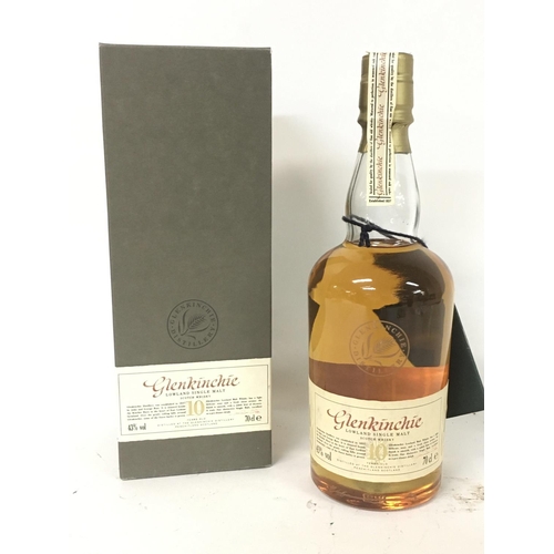 2034 - Glenkinchie Lowland Single Malt Scotch Whiskey, boxed