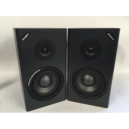 2288 - A pair of Alesis Monitor One MK2 bookshelf speakers.