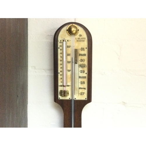 1399 - A I Blatt stick barometer.