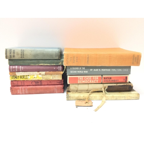 1708 - A collection of books, some vintage and some with autographs by the authors