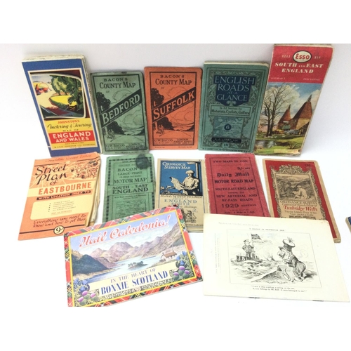 1969 - A collection of assorted vintage games, maps, leaflets, magazines, cigarette cards etc