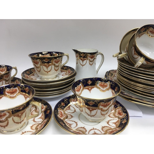 876 - A Royal Albert tea set.