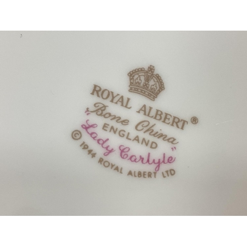 924 - Royal Albert Lady Carlyle plates & bowls