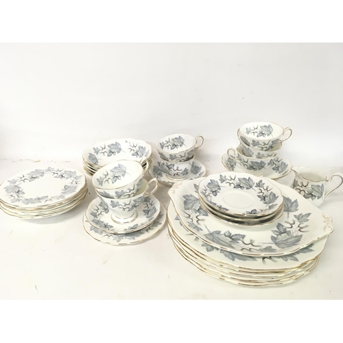 969 - Royal Albert Silver maple tea set