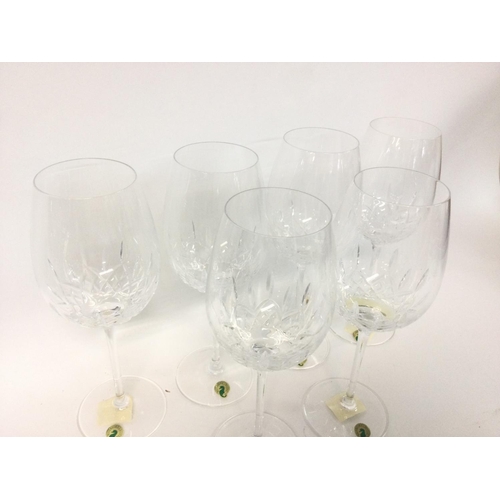 1147 - Boxed pairs of cut Waterford crystal glasses