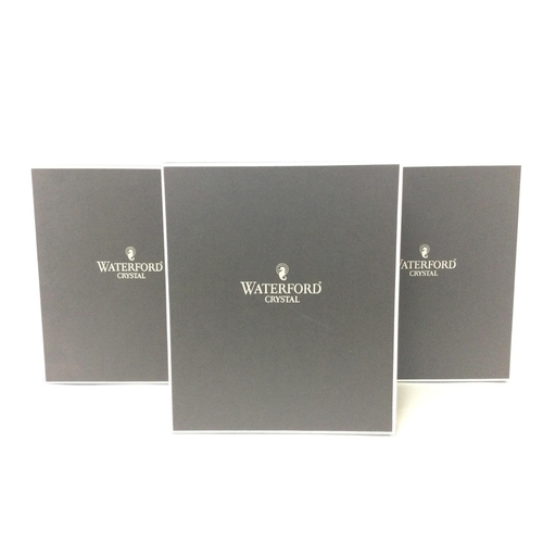 1147 - Boxed pairs of cut Waterford crystal glasses