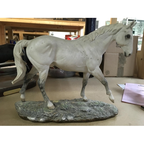 1240 - A of collection eight horse figurines including Beswick and limited edition Doulton