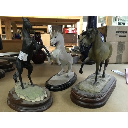 1240 - A of collection eight horse figurines including Beswick and limited edition Doulton