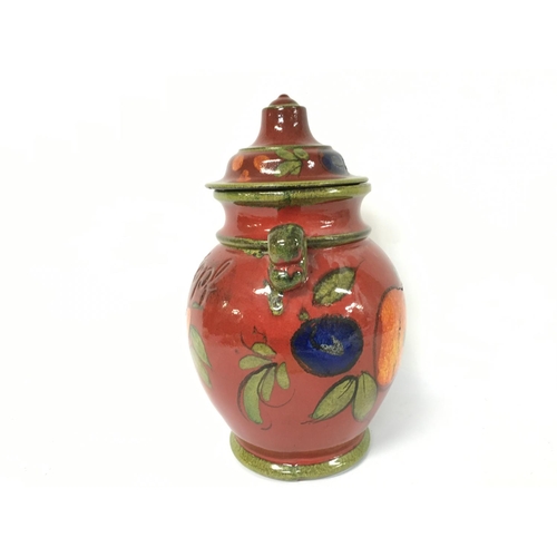 1330 - Scheurich Keramik Rumtopf Rum pot / preserving jar, West Germany circa 1970s approximately 38cm tall... 