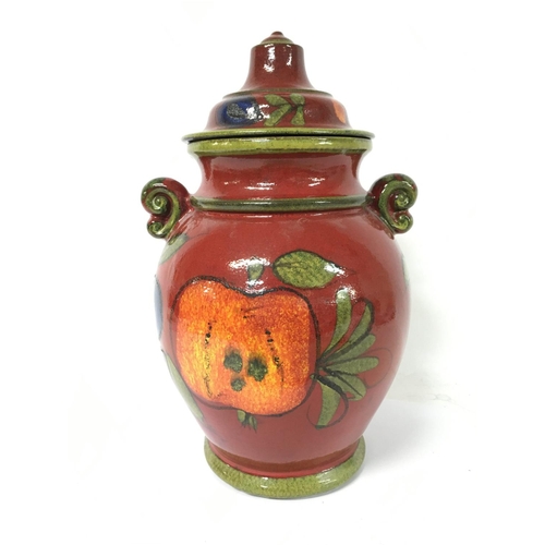 1330 - Scheurich Keramik Rumtopf Rum pot / preserving jar, West Germany circa 1970s approximately 38cm tall... 