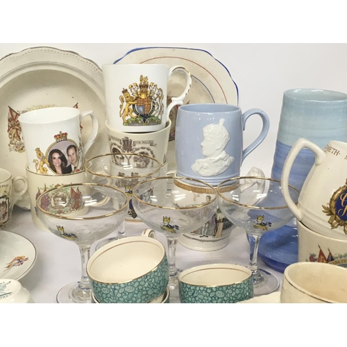 1367 - Vintage Coronation ware cups, plates, Babycham glasses, Wedgwood garden tea set etc