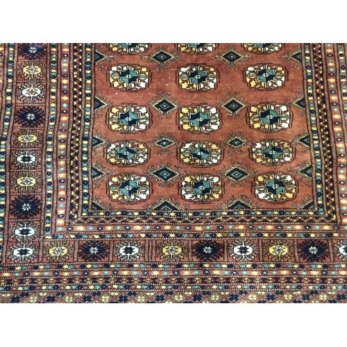 1438 - An Afghan hand knotted rug, approximately 124x162cm