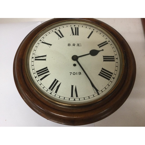 1469 - British rail fusee wall clock