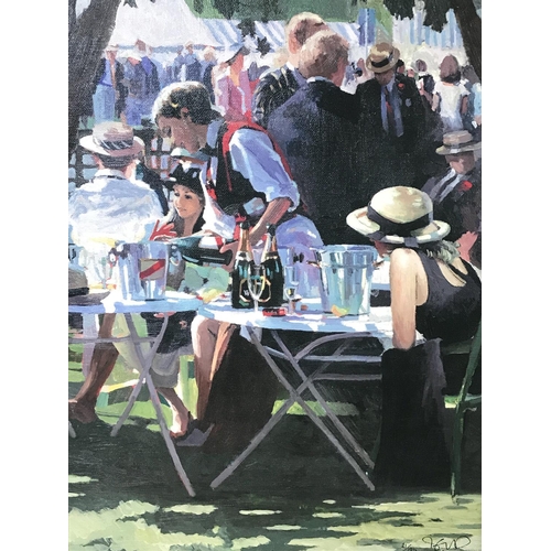 1580 - A framed limited edition print on canvas: Shared Memories II by Sherree Valentine Daines. (D) 62x72c... 