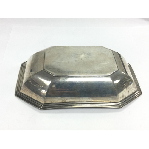 940 - A Gorham silver octagonal silver dish, approx width 16cm, approx 100.6g. Shipping category B.