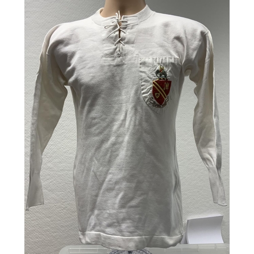 7 - Bolton Wanderers 1926 FA Cup Final Winners Football Shirt: Worn by Harry Greenhalgh whilst defeating... 