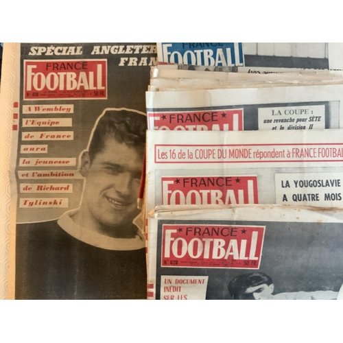 758 - 1950s France Football Newspapers: From 1953 to 1958 covering French and other Countries Football. 35... 