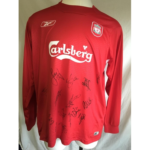 777 - Liverpool 2006 FA Cup Winners Signed Football Shirt: Obtained for vendor by his friend Hamann who go... 