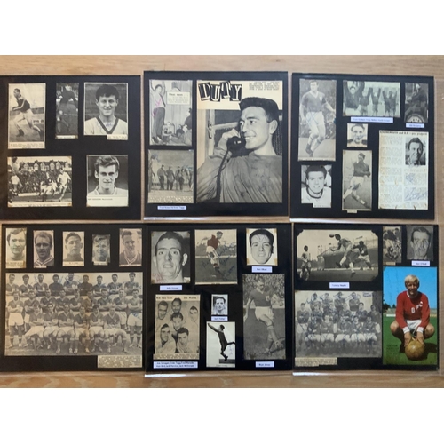 810 - Bournemouth & Boscombe Athletic 1940s 1950s 1960s Football Autograph Collection: Stunning private co... 