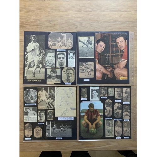 810 - Bournemouth & Boscombe Athletic 1940s 1950s 1960s Football Autograph Collection: Stunning private co... 