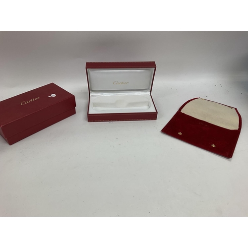 1340 - cartier jewellery and watch boxes as well as multiple cartier warranty and watch setup guides. Shipp... 