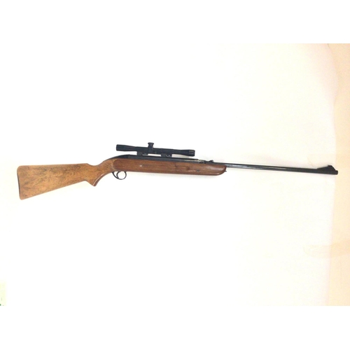 2153 - BSA .22 Air Rifle approximately 110cm long. Category D postage