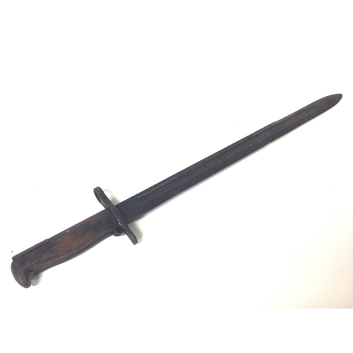 2163 - WW1 USA 1905 Pattern Springfield Bayonet. Maker: S.A. for the Springfield Armory.