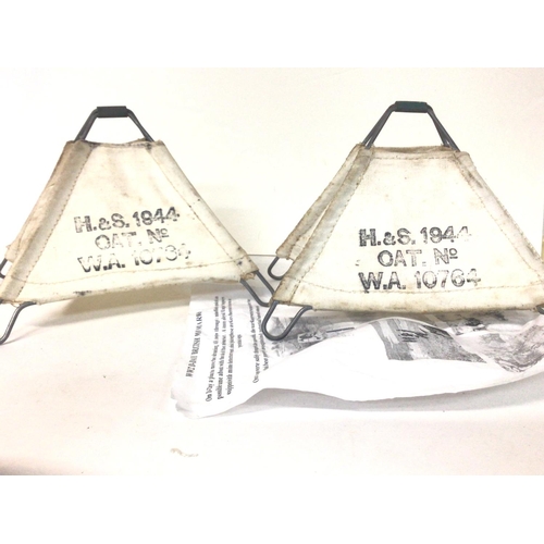 2202 - WW2 British D-Day Mine Markers Dated 1944. Postage cat b