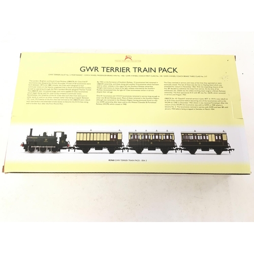 977 - A Boxed Hornby 00 Gauge GWR Terrier Train Pack #R.3960. DCC Ready.