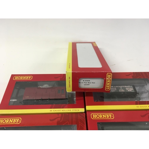 988 - Collection of 7 Boxed Hornby model railway wagons. 00gauge