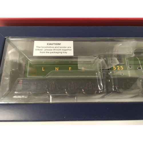 1003 - Boxed Bachmann locomotive with tender 525 A H Peppercorn. 31-525 00 gauge. DCC