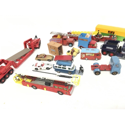 1054 - A Collection of Corgi Playworn Diecast.