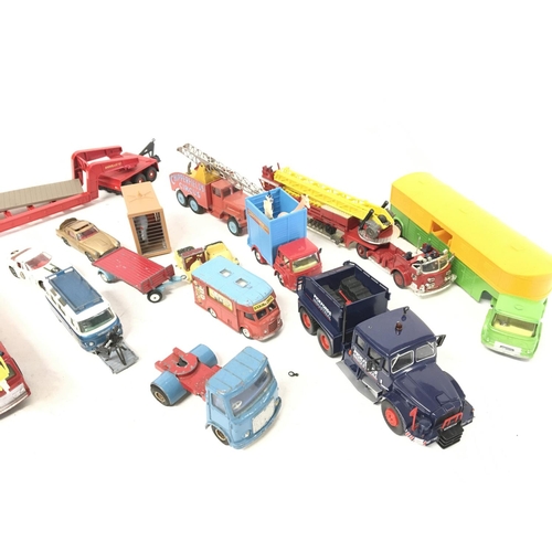 1054 - A Collection of Corgi Playworn Diecast.