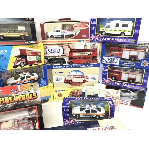 1056 - A Collection of Boxed Diecast including Corgi. Lledo etc.